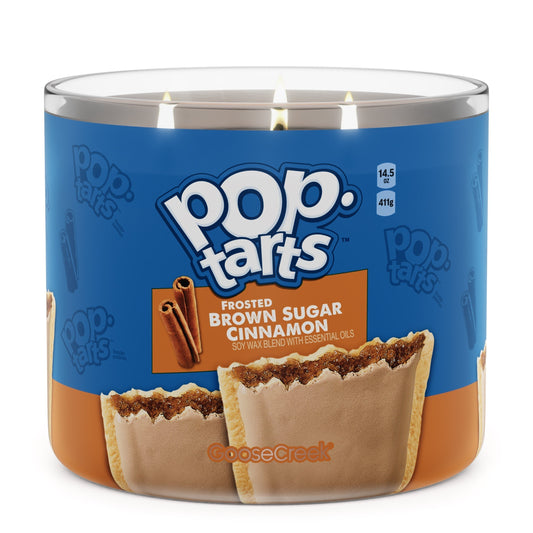 Frosted Brown Sugar Cinnamon Pop-Tarts 3-Wick Candle
