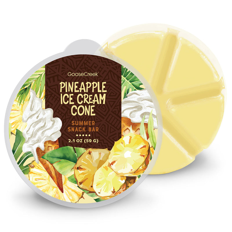Pineapple Ice Cream Cone Wax Melt WYUM