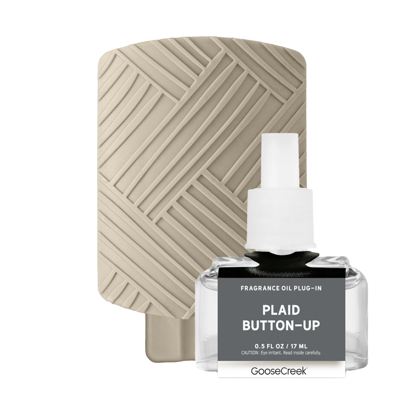 Plaid Button-Up Plug-In & Refill Bundle 5KS1